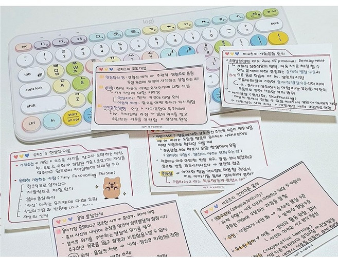 셋어레코드 기억저장폴더 떡 메모지, 2.폴더라인레드