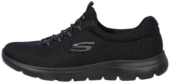 스케쳐스 여성 메모리 폼 메쉬 경량 스포츠 캐주얼 운동화 12980-BBK
