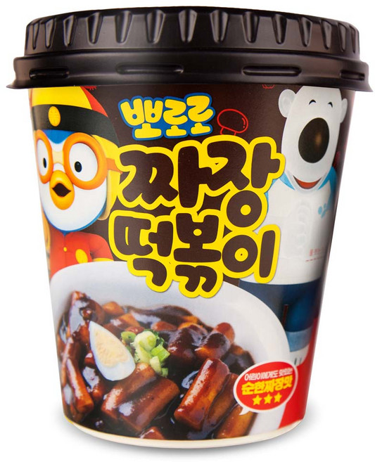 [뽀로로] 짜장 떡복이 12개입, 110g, 12개