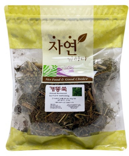 (국내산)개똥쑥 야생개똥쑥 자연산 300g, 1개