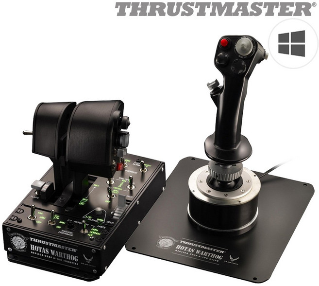 트러스트마스터 HOTAS WARTHOG [PC 지원], 1개