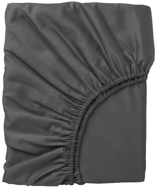 이케아 나티아스민 매트리스커버 다크그레이 90 x 200cm 704.426.84