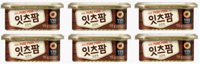 청정원 청정원 잇츠팜 115gx6개, 115g, 6개