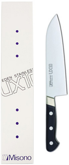 미소노 UX10 산토쿠 식도 180mm (No.781) 삼덕칼 다용도, 1개