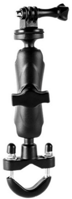 make speed 오토바이 액션캠 거치대, 핸들바U자형