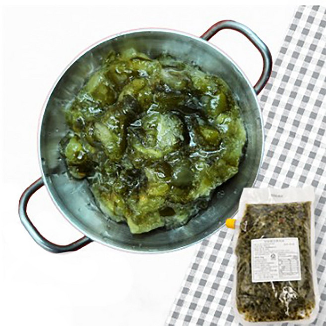 오이 피클 렐리쉬 2kg 다진 피클 절임 업소용, 1개