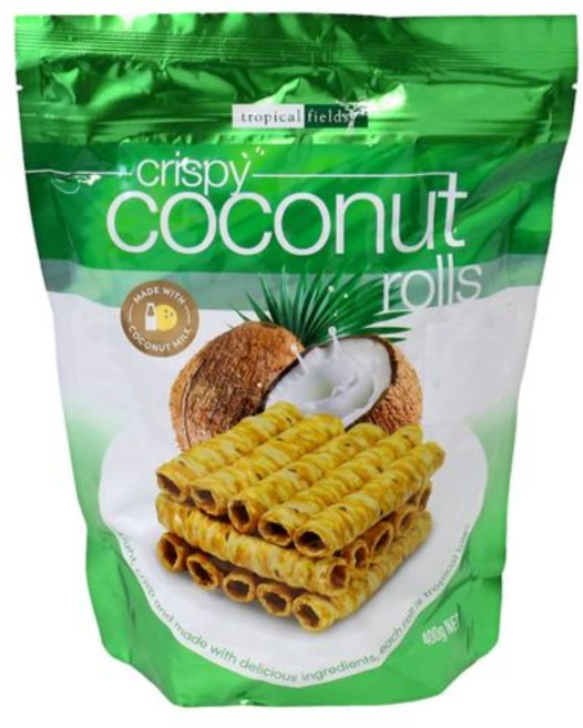Tropical Fields 크리스피 코코넛롤400g, 1개, 400g
