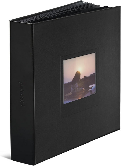 폴라로이드 사진 앨범 - 블랙 i-Type 600 및 SX-70 즉석 사진용 대형 용량 160장6368장, 1개