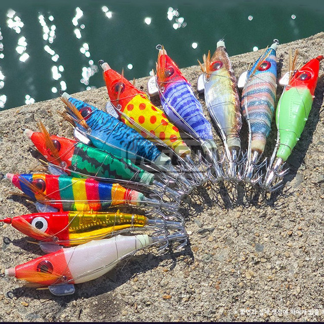 니드 수평 왕눈이 삼봉에기 갑오징어 문어 한치 쭈꾸미, 09 CSF-닭새우, 1개