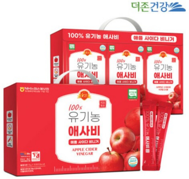 100% 유기농 애사비 15g X 18포, 1개