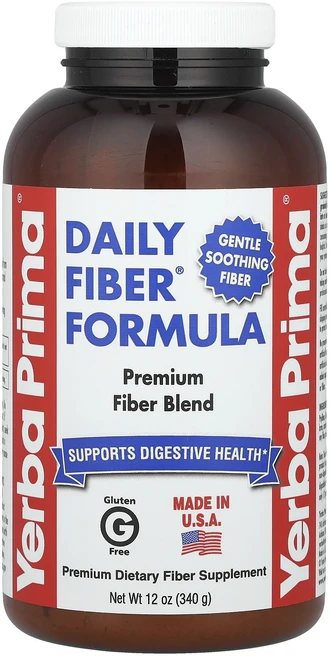 새해 첫좋은선물 Yerba Prima Daily Fiber® 포뮬라 340g(12oz) 제대로 할인합니다, YerbaPrimaDailyFiber포뮬라340g12o, 340g, 1개 - 쿠팡