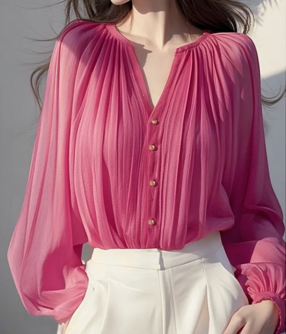 [다즈몰]로븐블라우스