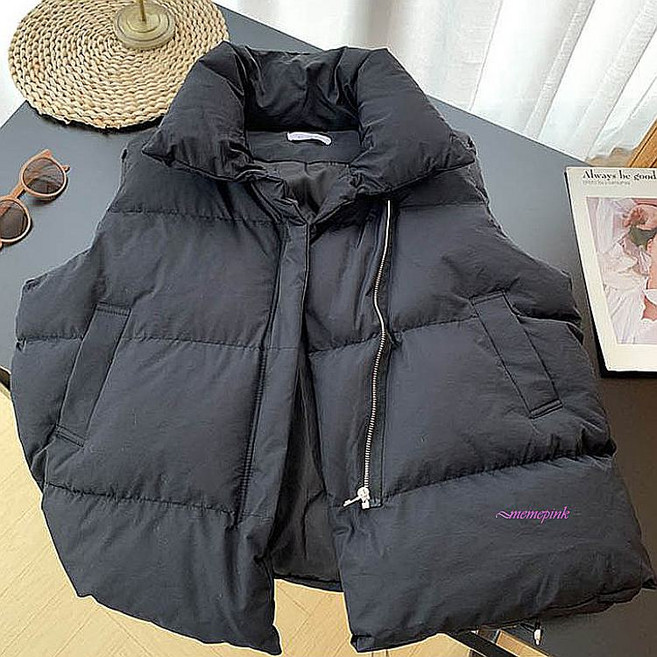 여자패딩조끼 데일리 베스트 여성 캐주얼 코디 패션 지퍼조끼jwn707