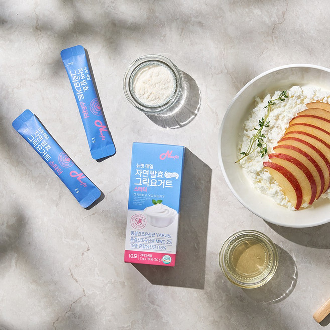 그리스식 그릭요거트 스타터 분말 가루 파우더, 1개, 20g