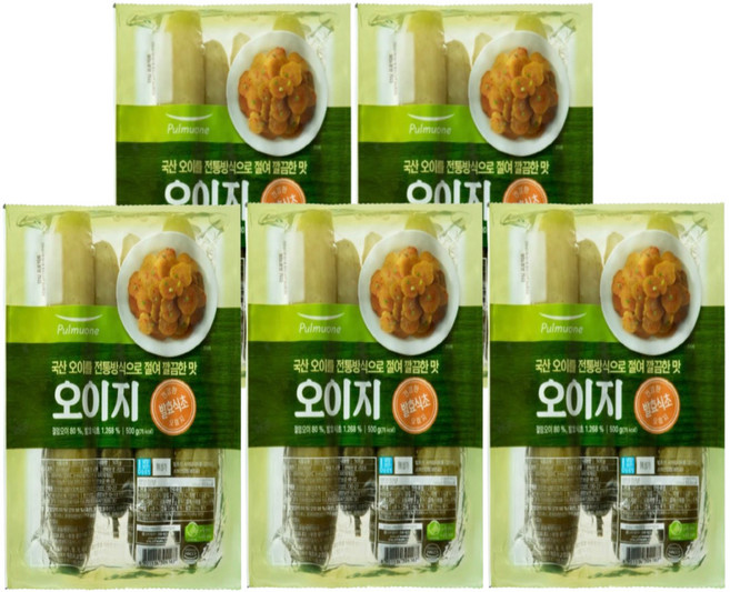 풀무원 오이지 300g, 5개