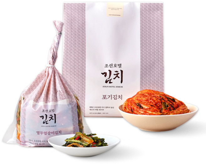 조선호텔 포기김치 5kg+열무얼갈이김치 2kg, 단일옵션, 1세트
