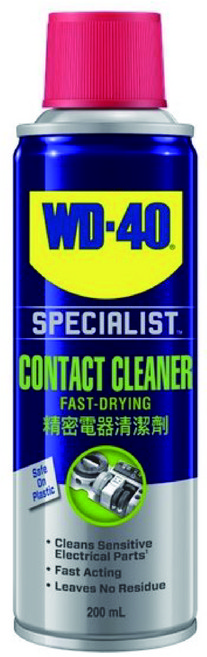 WD-40 Specialist 精密電器清潔劑 電子接點復活劑, 1個, 200ml 便利罐（全新包裝）