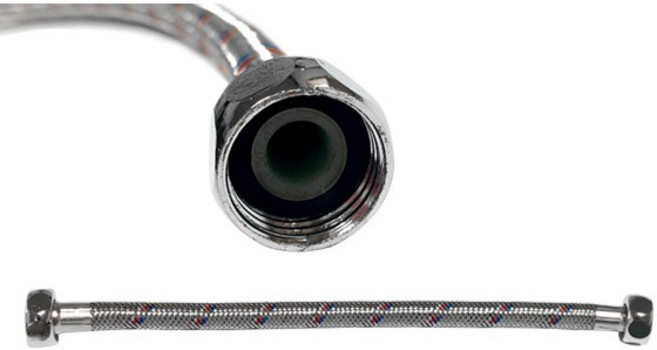 카운트다운몰 세면기 고압호스 40cm 60cm 세면대 연결호스 조절대, 1개