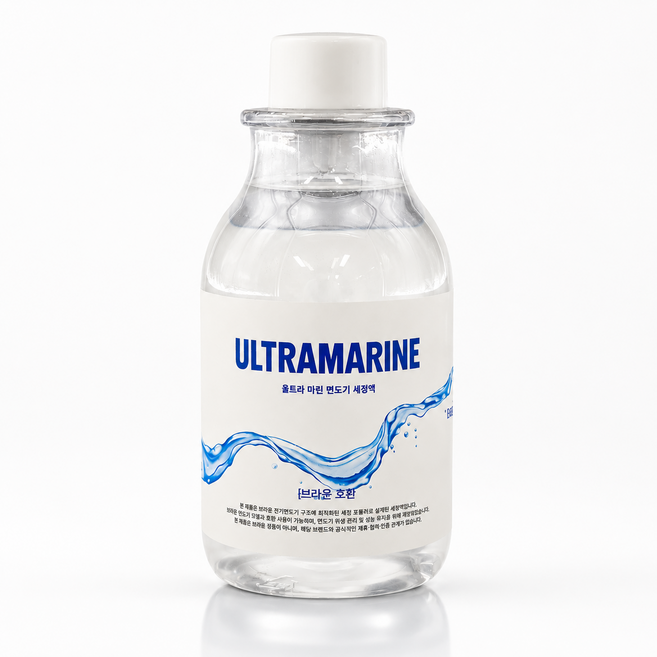울트라마린 면도기 세척액 브라운 필립스 전기면도기 세정액 500ml, 1개, 혼합색상, 브라운호환
