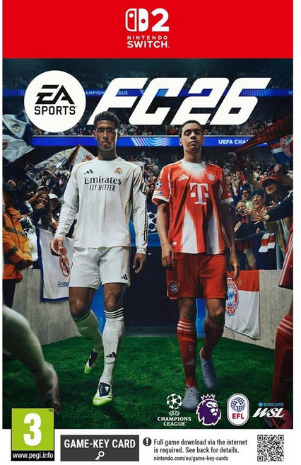 EA SPORTS FC 26 遊戲軟體, NS2 外文封面 中文版 鑰匙卡