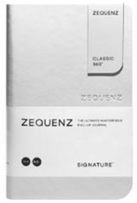 ZEQUENZ Time Value 360 迷你筆記本 A6 橫線 ZQ214, 白色, 1個