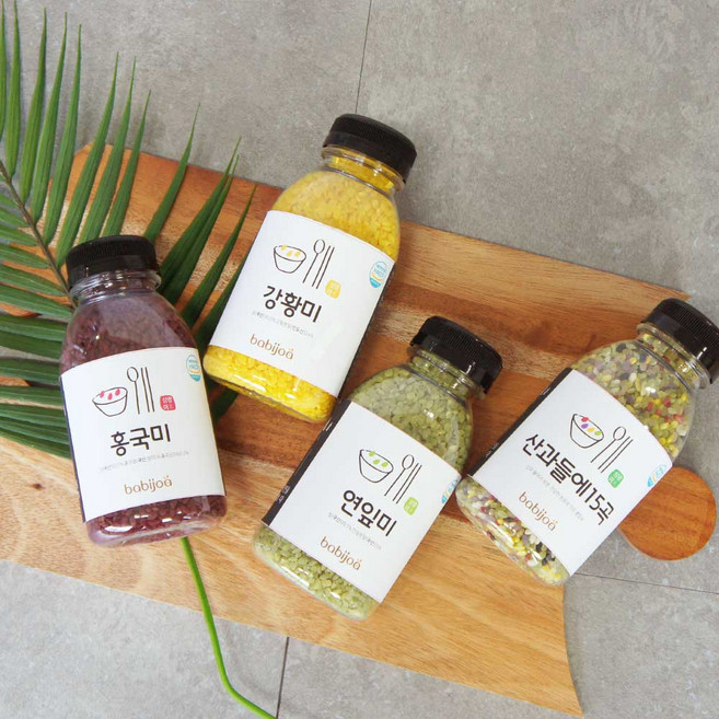 더바른식탁 쌀 4종세트 기능성 쌀 홍국쌀 강황쌀 잡곡 혼합 잡곡 국산 잡곡밥 기능성 쌀 종류, 건강쌀 4종 1세트, 1개