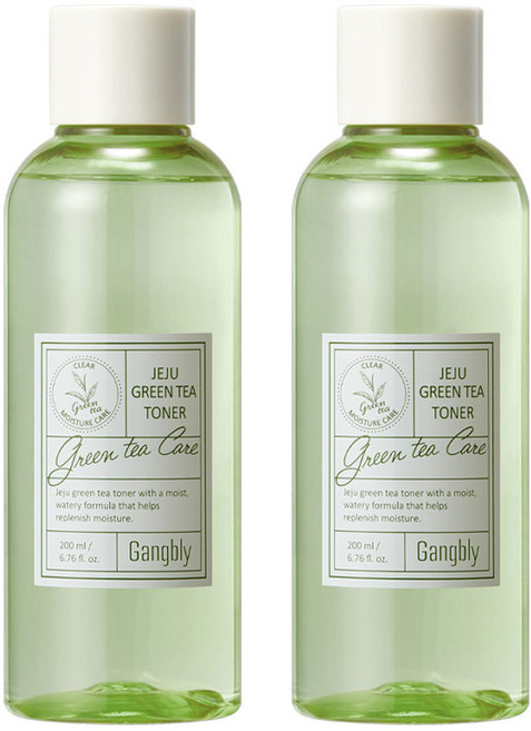 강블리 제주 녹차 토너, 2개, 200ml