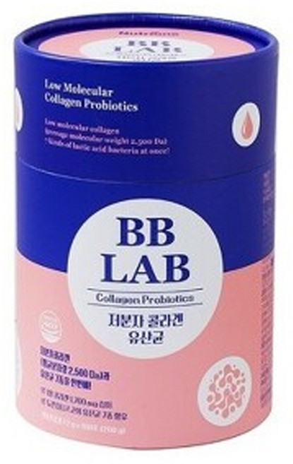 New BB LAB 저분자 콜라겐 유산균 100포, 200g, 1개