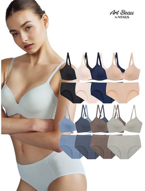 비너스아르보 부유방 보정 프리컷 브라팬티 8종 세트 SSET187