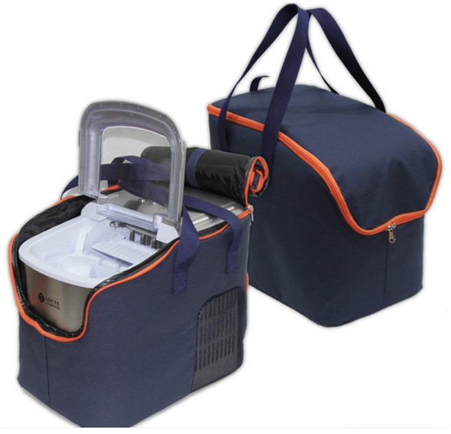 아이스메이커 미니제빙기가방 HZB-15A DJF푸드 아이스메이커휴대용가방, HZB-15A DJF푸드 전용가방 - 고급형