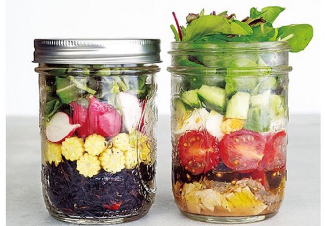 容器 玻璃儲物罐/沙拉罐/果醬罐/收納罐/料理罐 16oz/480ml, 1個