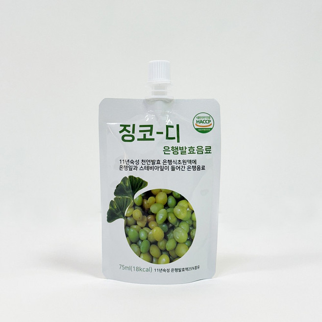 11년숙성 은행식초 징코디, 75ml, 10개