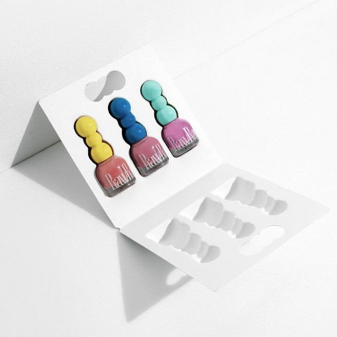 로로 유성 매니큐어, R01, 1개