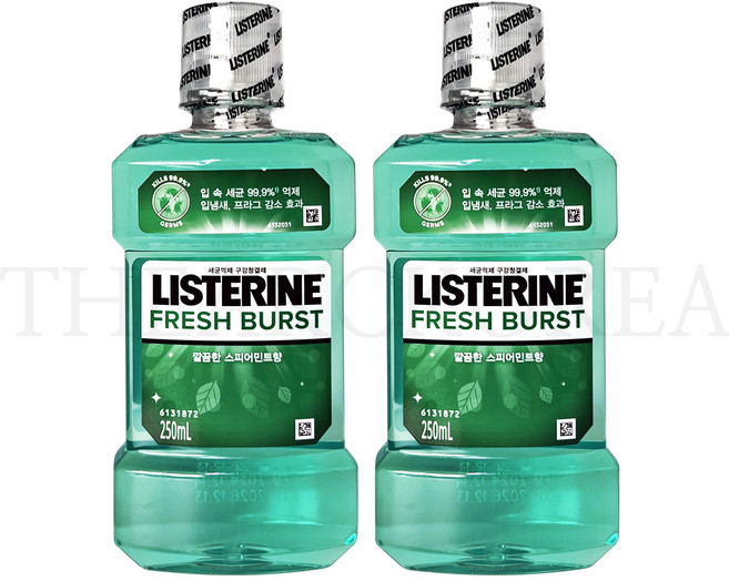 리스테린 후레쉬 버스트 구강청결제, 250ml, 2개