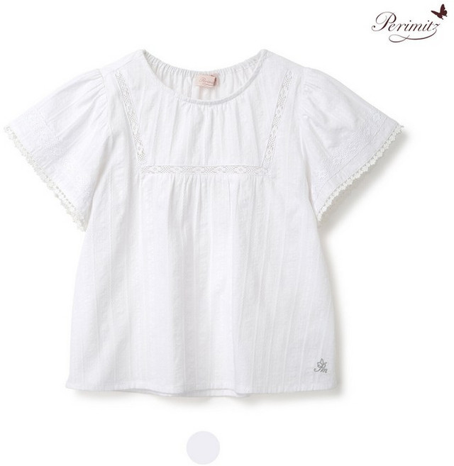 페리미츠 러블리 날개 블라우스 (P2321B355-T)