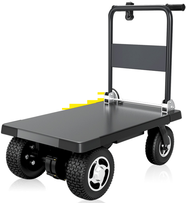 전동 자동 구루마 접이식 엘카 밀차 손수레 대차 끌차, 90x60 10km지속, 1개