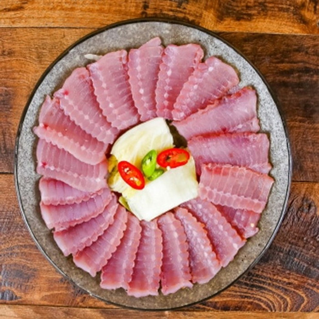 서남해안 신선한 국산 참홍어 (중간맛), 250g, 1개