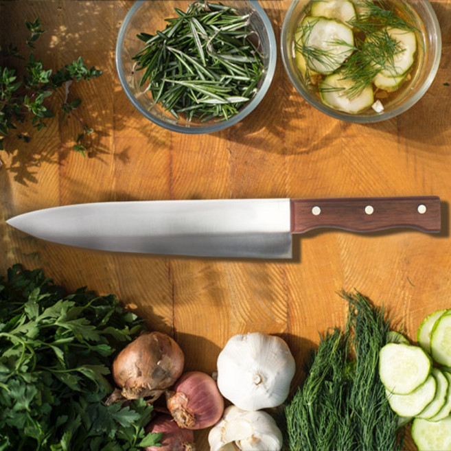 일본 니켄 신백마식도 정육칼 식칼 식도 쉐프나이프