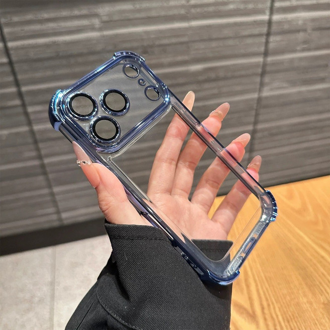 iPhone 保護殼 四角加厚防摔
