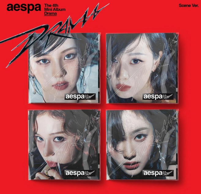 (CD) 에스파 (aespa) - Drama (4th Mini Album) (Scene Ver.) (4종 중 1종 랜덤 발송)
