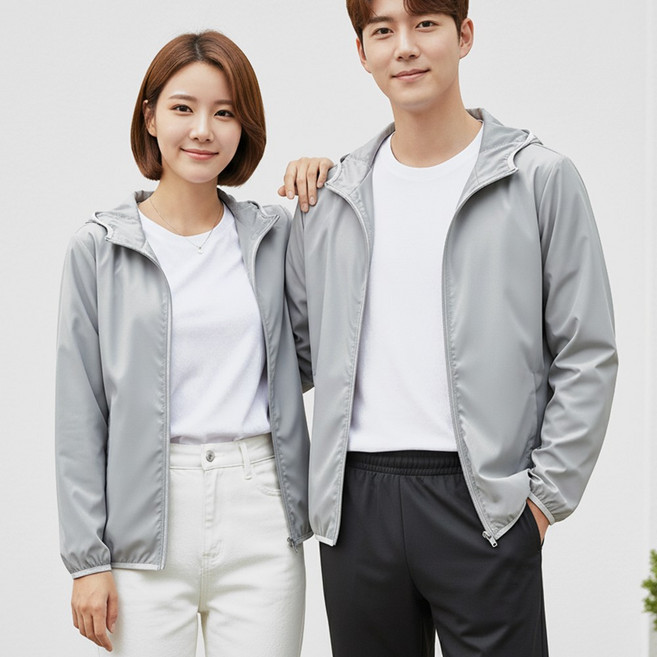 루크 데일리 경량 후드 바람막이 남녀공용 남성 여성 점퍼 잠바 남자 러닝 윈드 자켓