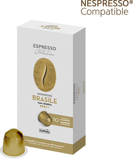 카피탈리 브라질 네스프레소 호환 캡슐커피, 5.5g, 10개입, 1개