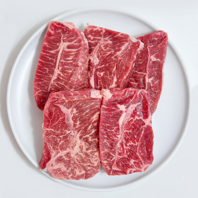 미국산 부채살 2cm 슬라이스 1kg, 단품, 단품