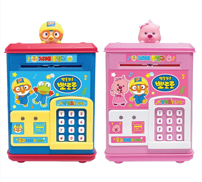 뽀로로 자동비밀금고, 1개, 다양