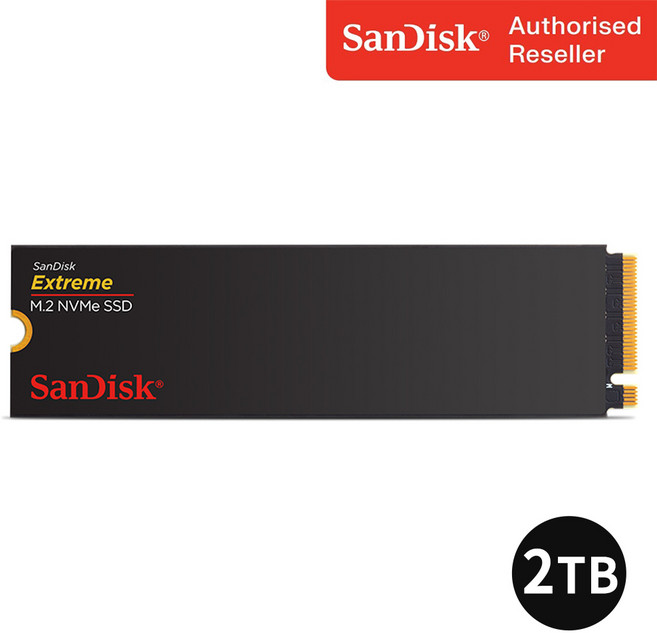 샌디스크 Extreme M.2 NVMe SSD 2280 Gen4 노트북 PC 메모리 SSDX3N, 2TB