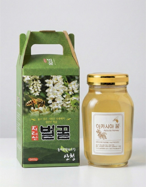 고가네 지리산 자연벌꿀 아카시아꿀, 1개, 2.4kg