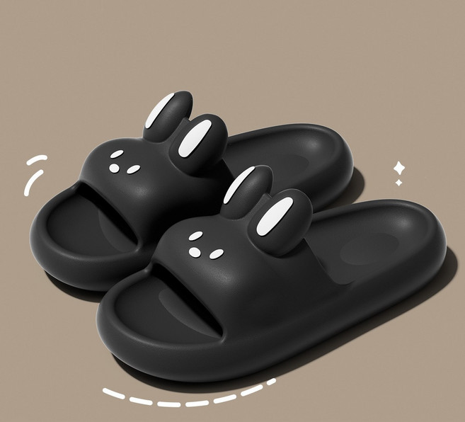 곰돌이샵 말랑말랑 귀여운 몽실 토끼 EVA 슬리퍼 발편한 쿠션 실내화