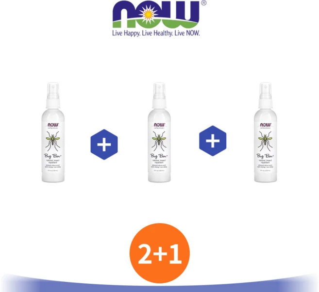 2+1 나우푸드 곤충 모기 기피제 118ml 시트러스 향 Bug ban 버그 밴 - 쿠팡