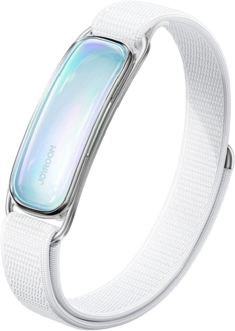 JOYROOM JR-CY718 防蚊手環 20米廣域防護 9個月長效 孕嬰適用, 1個, 極光白