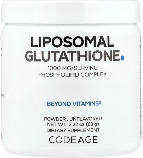 Codeage 코데이지 리포소말 글루타치온 63g 파우더 건강보조식품 영양제, Codeage 코데이지 리포소말 글루타치온 63g 파우 - 쿠팡